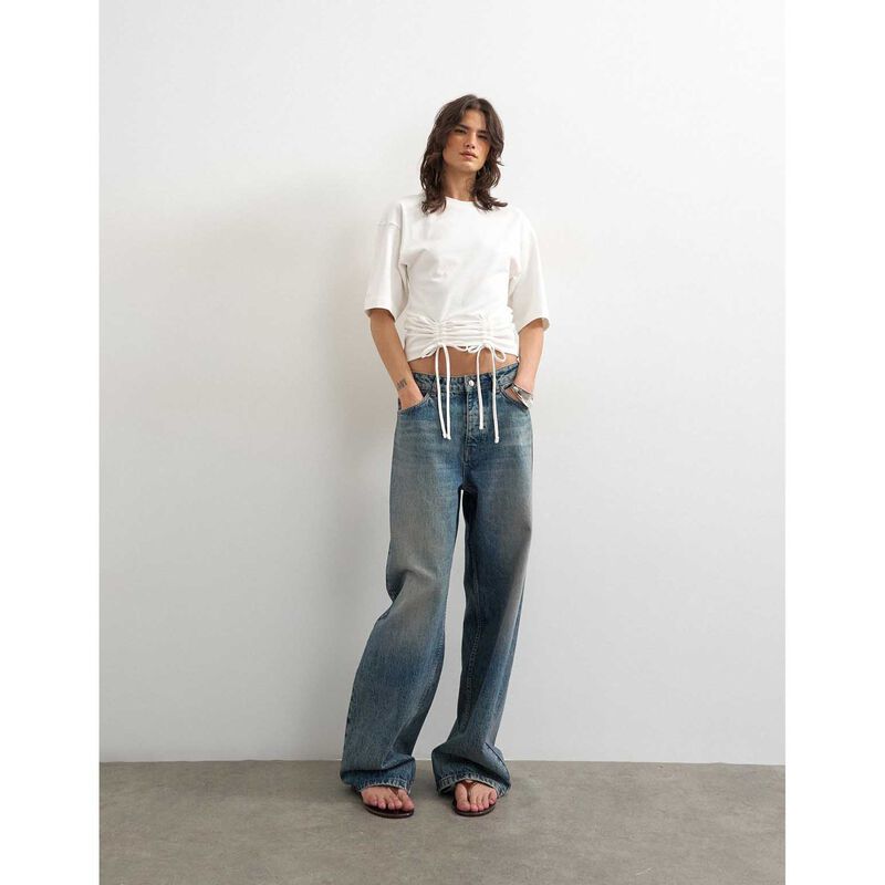 TOPSHOP Malle Detail T-Shirt image number 3